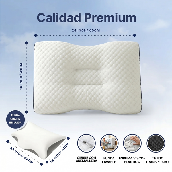 CerviLux™ - Almohada Cervical Oferta 2x1