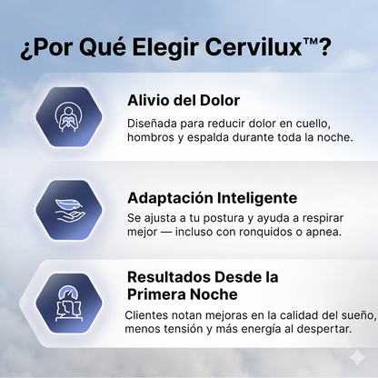 CerviLux™ - Almohada Cervical Oferta 2x1