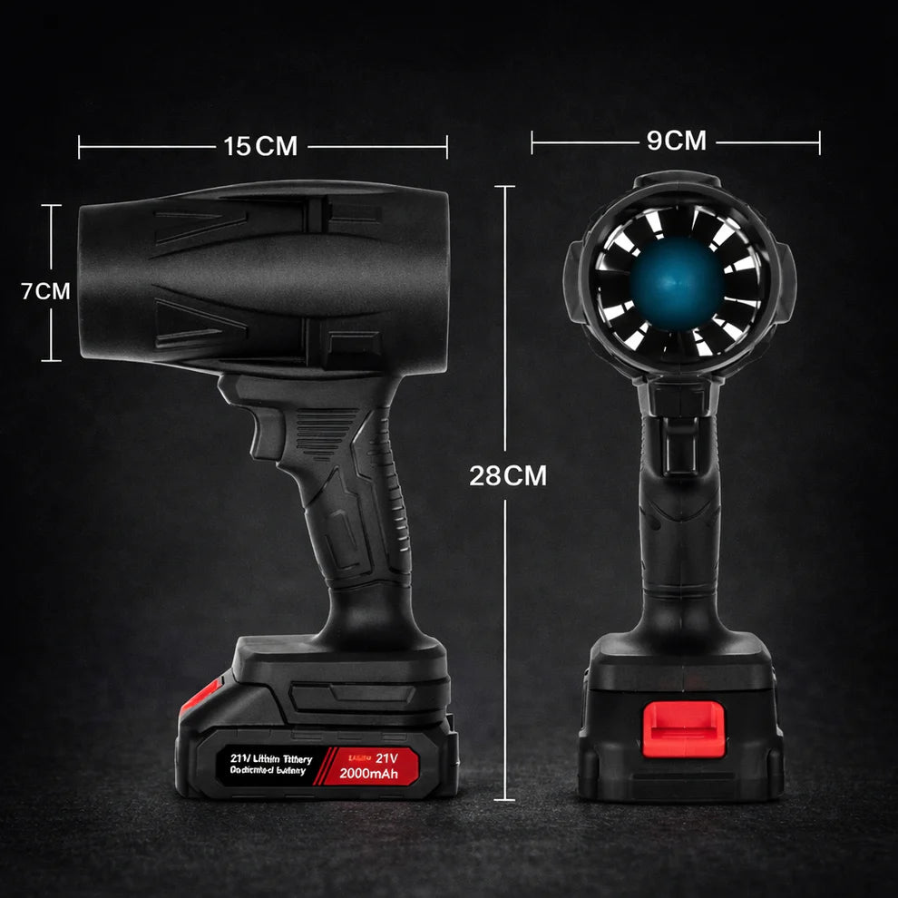 TurboSoplador MAX™ + Maletín y 2 Baterías GRATIS