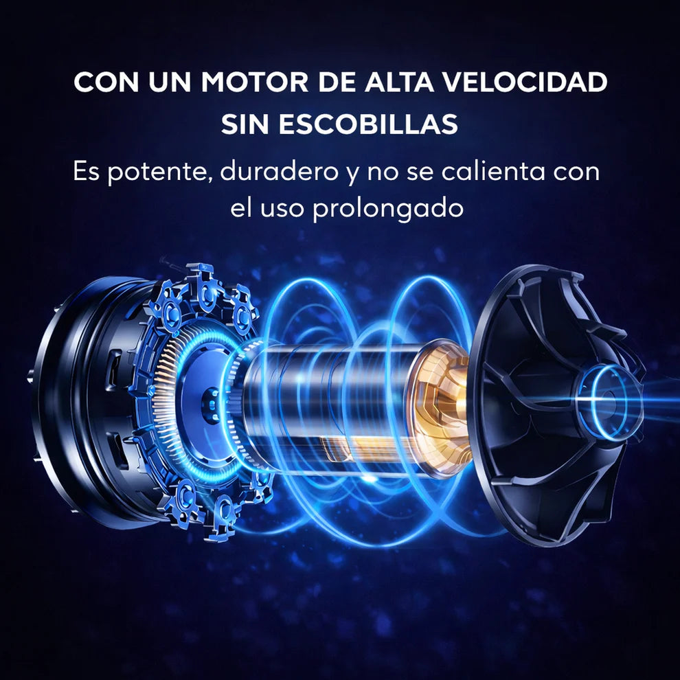 TurboSoplador MAX™ + Maletín y 2 Baterías GRATIS